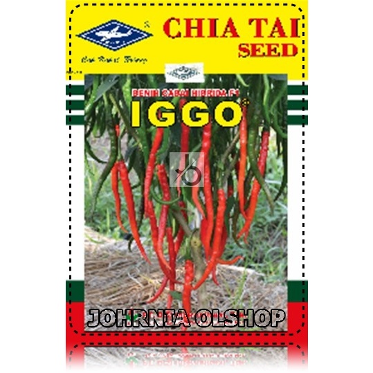 Johrnia 10 Benih Biji Cabe Keriting IGGO F1