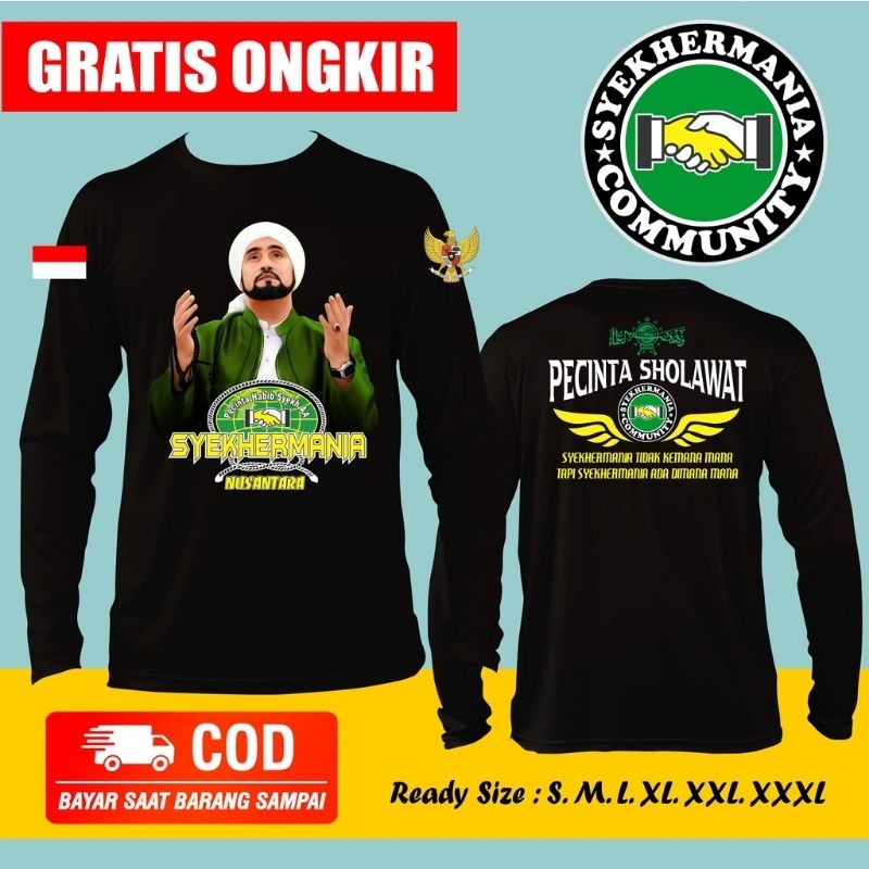 Kaos Majelis SyekherMania Nusantara Kaos Sholawat Kaos Majelis Kaos habib Syekh kaos syekhermania in