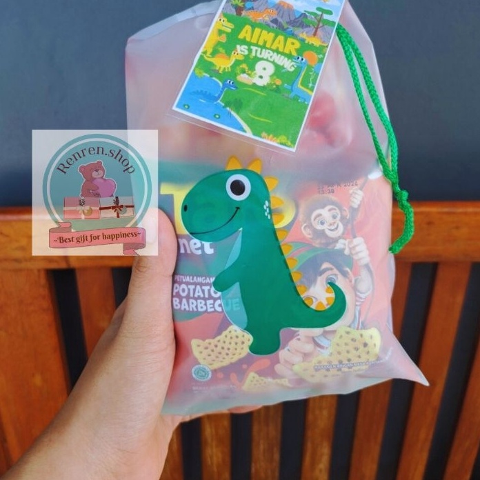 

KODE DZU002 FREE CARD Paket snack ulang tahun murah / paket snack pouch / paket snack ultah murah meriah