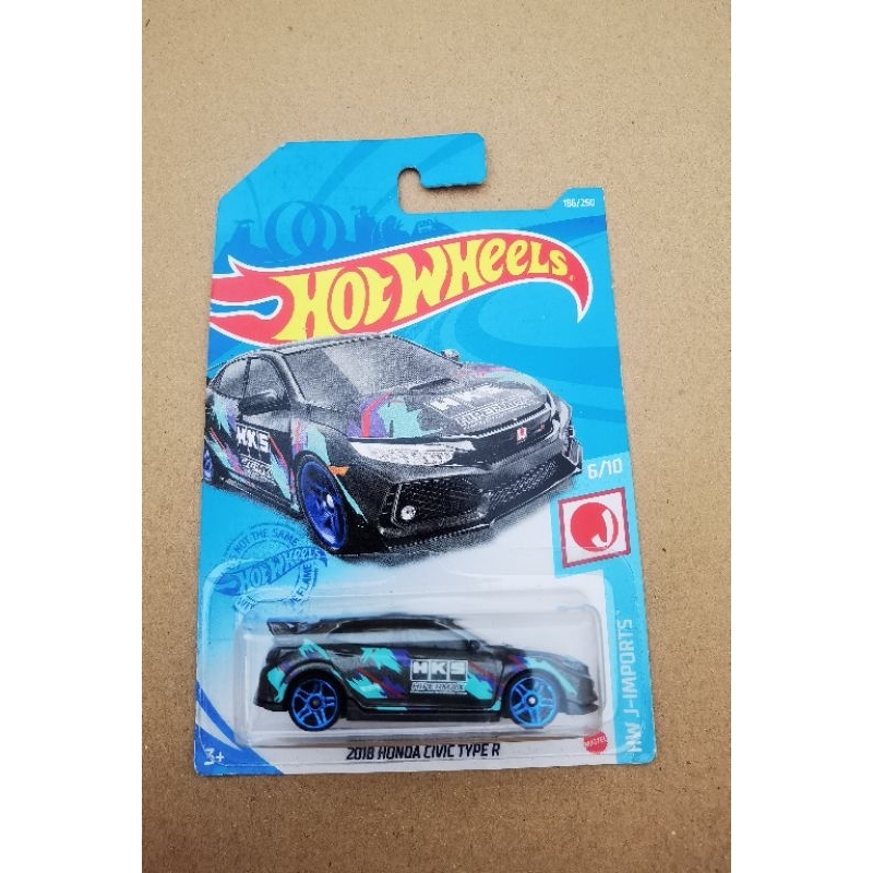 Hot Wheels Honda Civic Bisimoto 16 & HKS 18 Type R
