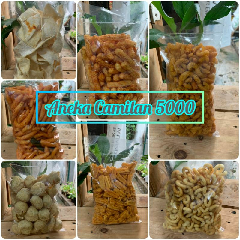 

Aneka camilan serba 5000
