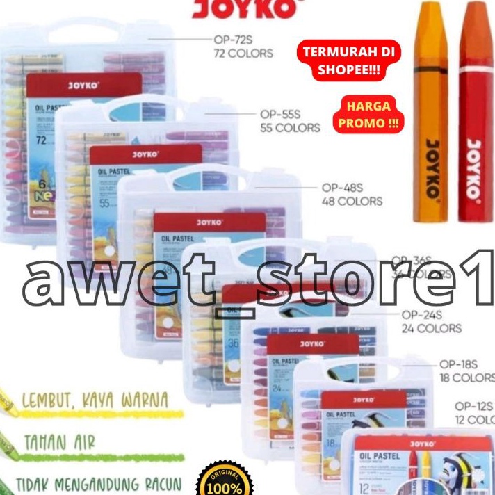 

Beli Satu Satu! Crayon Set Krayon Lengkap Kerayon TiTi 12, 36, 48, 55 Warna ㅌ