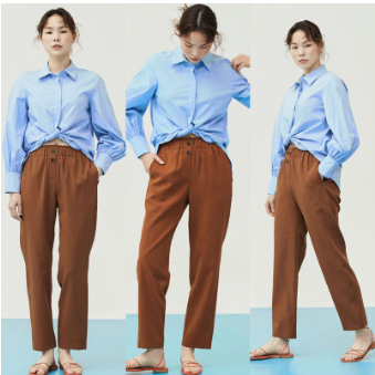 [PROMO] LAPIAF TWO BUTTON PANTS