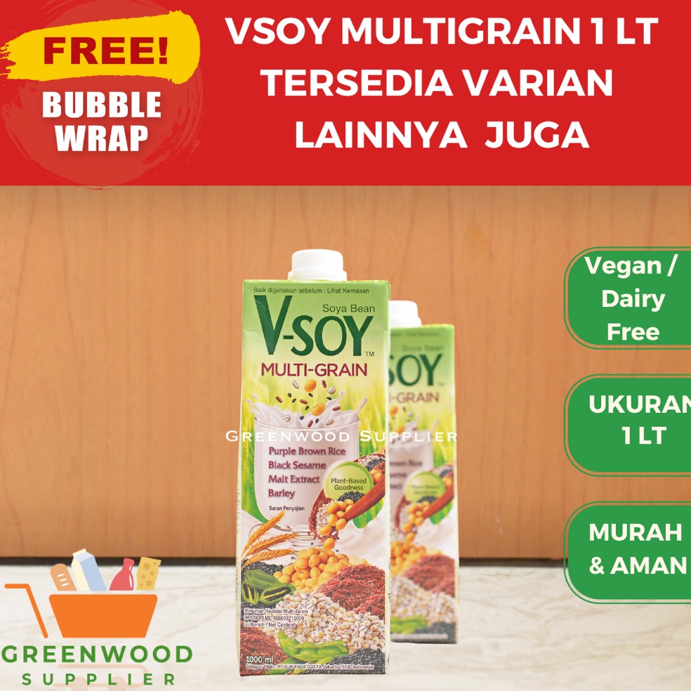 

[✭J62➢] VSOY Multigrain 1 Liter Recomended