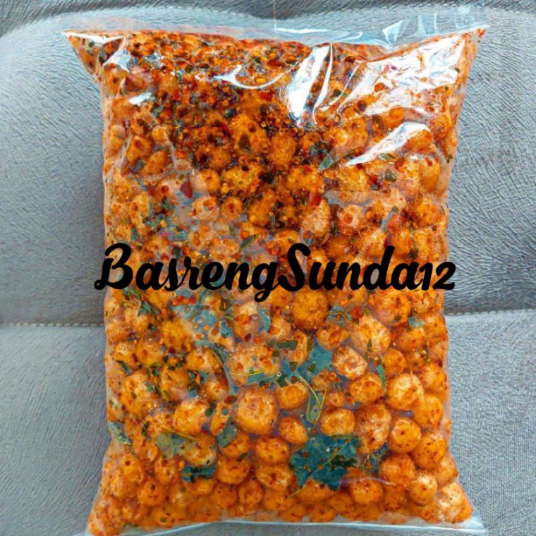 

IE46 (PROMO PRODUK BARU) Cimol Kering Crispy Pedas daun jeruk Netto 1000 gram kjcr9