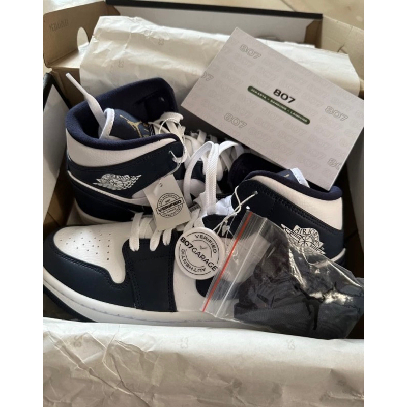 Nike Air Jordan 1 Mid Obsidian (SECOND ORIGINAL)