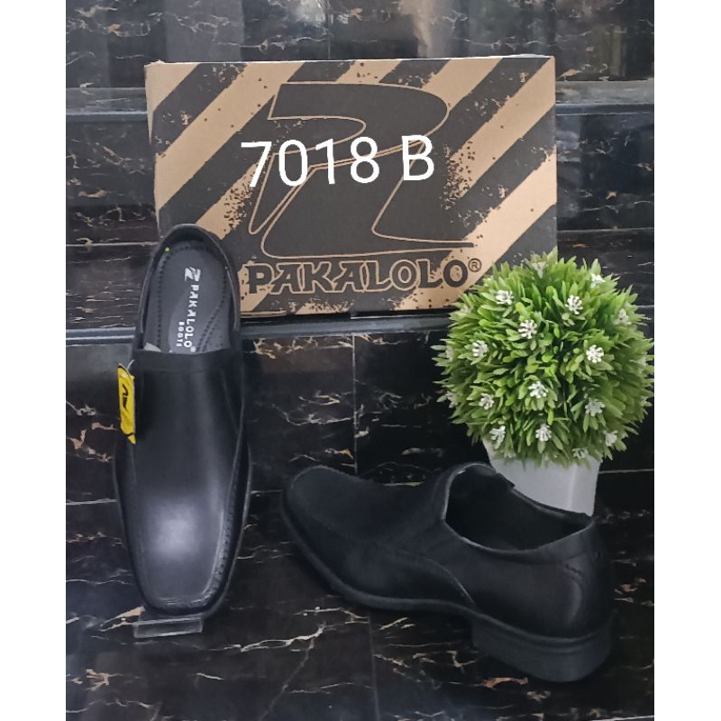 Sepatu Pakalolo Original 7018B 7019B Pantofel Pria Kulit Asli