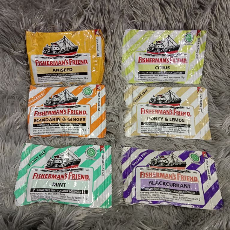 

S3ll3r FISHERMAN'S FRIEND 25g exp2024 kemasan lecek Promo Tergila