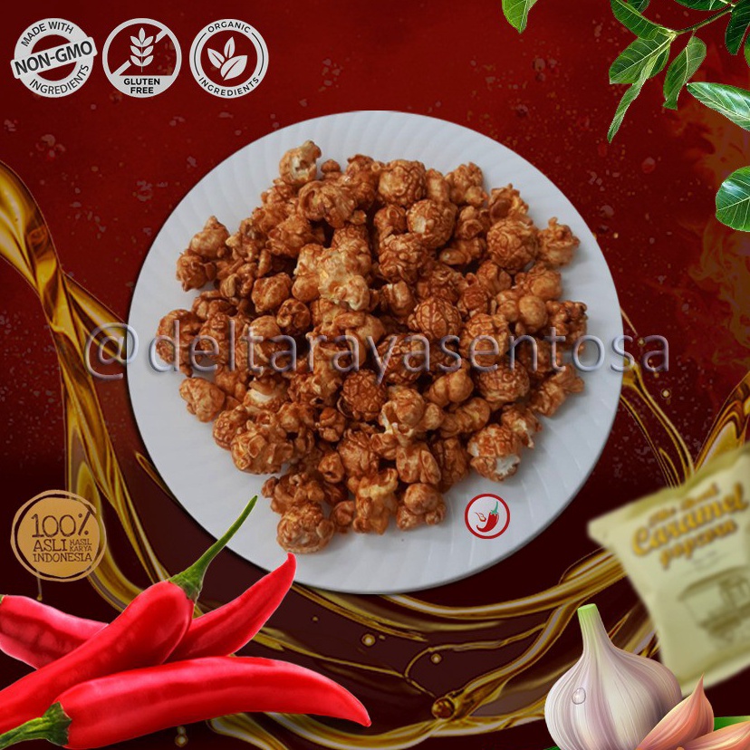 

92 The Real Sweet and Spicy Popcorn 80 Gr 7094