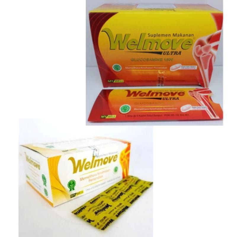 Welmove Ultra Biasa(PERBOX) - Obat Memelihara Kesehatan Sendi Welmov Obat Sendi Welmuv