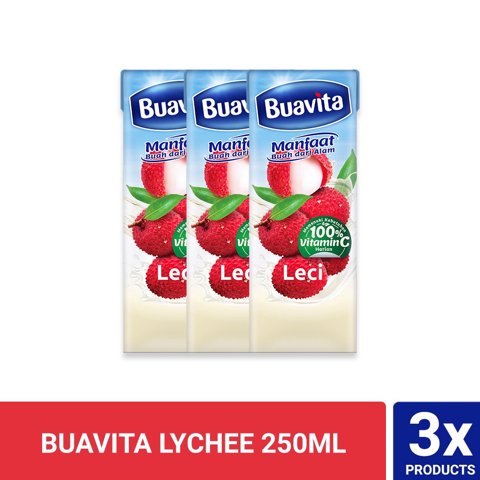 

[7B990] Buavita Lychee 250ml Triplepack 7942