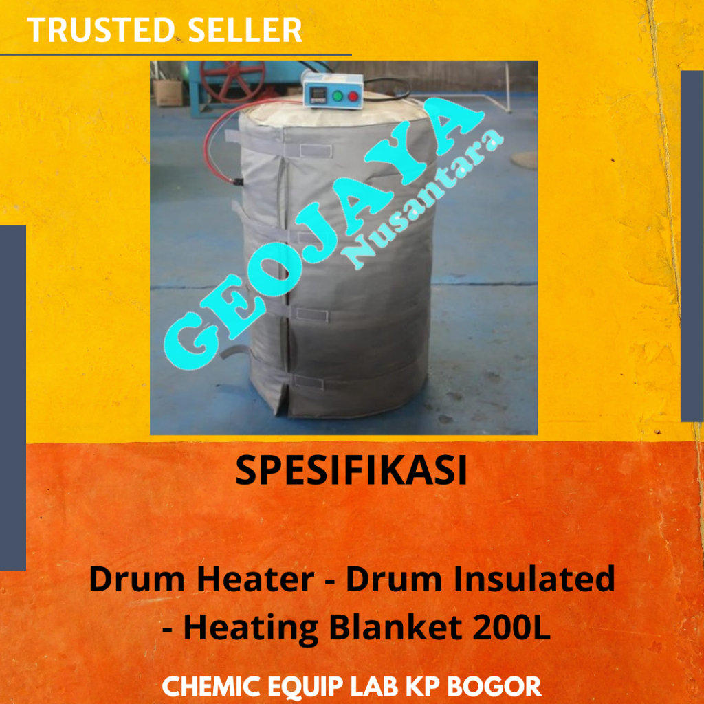 Drum Heater - Drum Insulated - Heating Blanket 200L