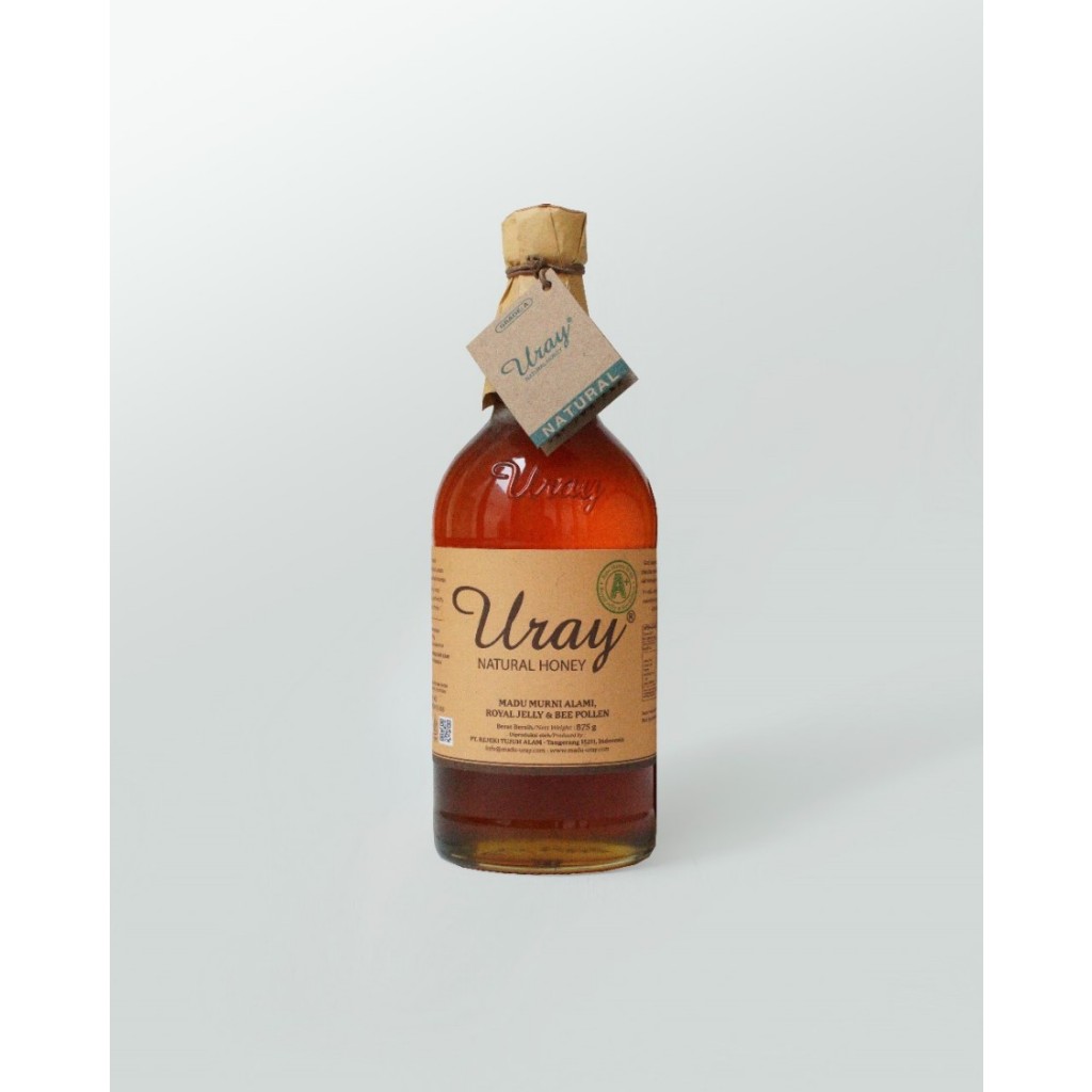 

Madu Uray Botol Besar 875gr Uray Natural Honey Madu Asli Murni Alami