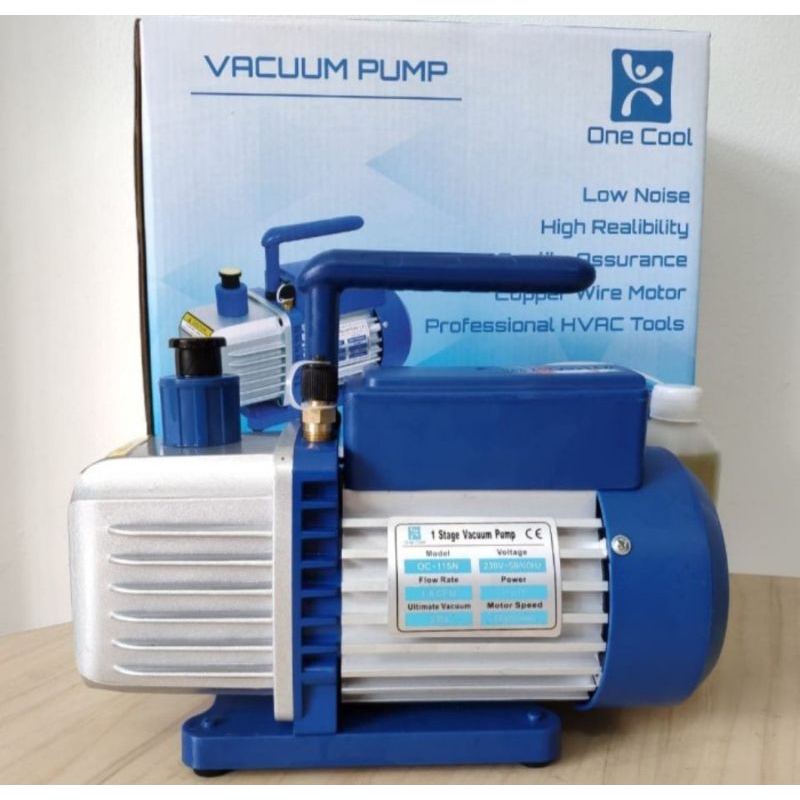 VACUUM VACUM PUMP ONE COOL OC 115 N 1/4 PK ORIGINAL ( PENGGANTI VALUE )