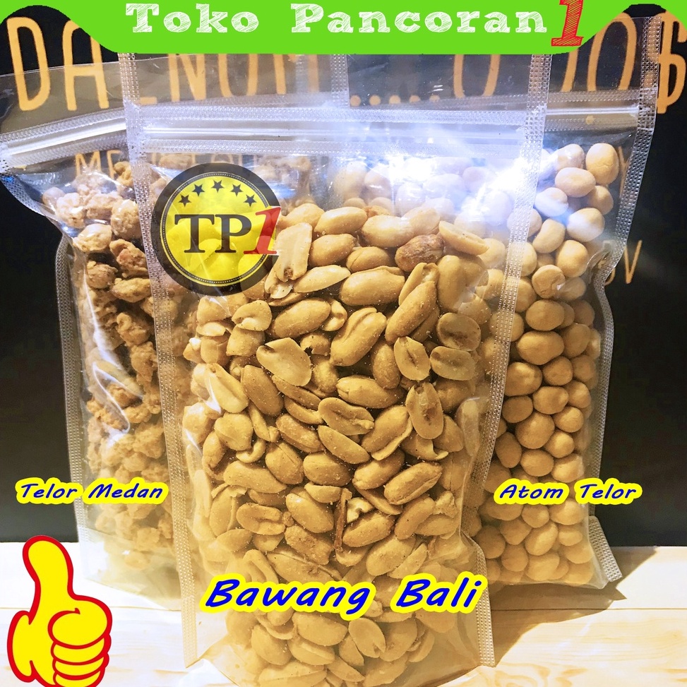 

HL53 Kacang Tanah Aneka Rasa Kacang Bawang Bali Kacang Atom Kacang Medan 200 g Terupdate /̵