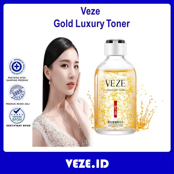 BPOM Toner Kolagen Line Carving Toner Collagen Protein and Gold Luxury Toner VZ-22504 VEZE