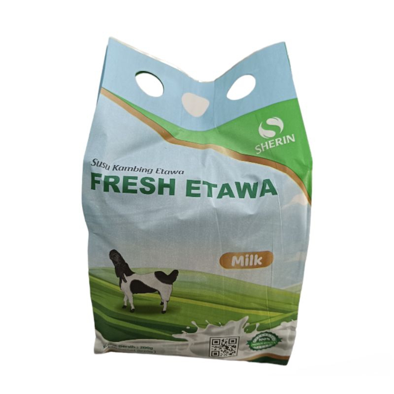 

susu kambing fresh etawa susu kambing bubuk 1 pack isi 10 sachet original