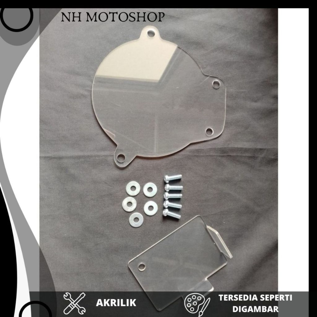 COVER CVT AEROX CONNECTED AKRILIK TUTUP COVER CVT AEROX CONNECTED