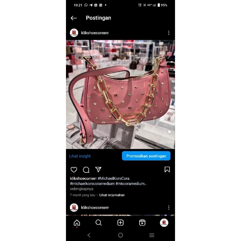 michael kors mk cora medium