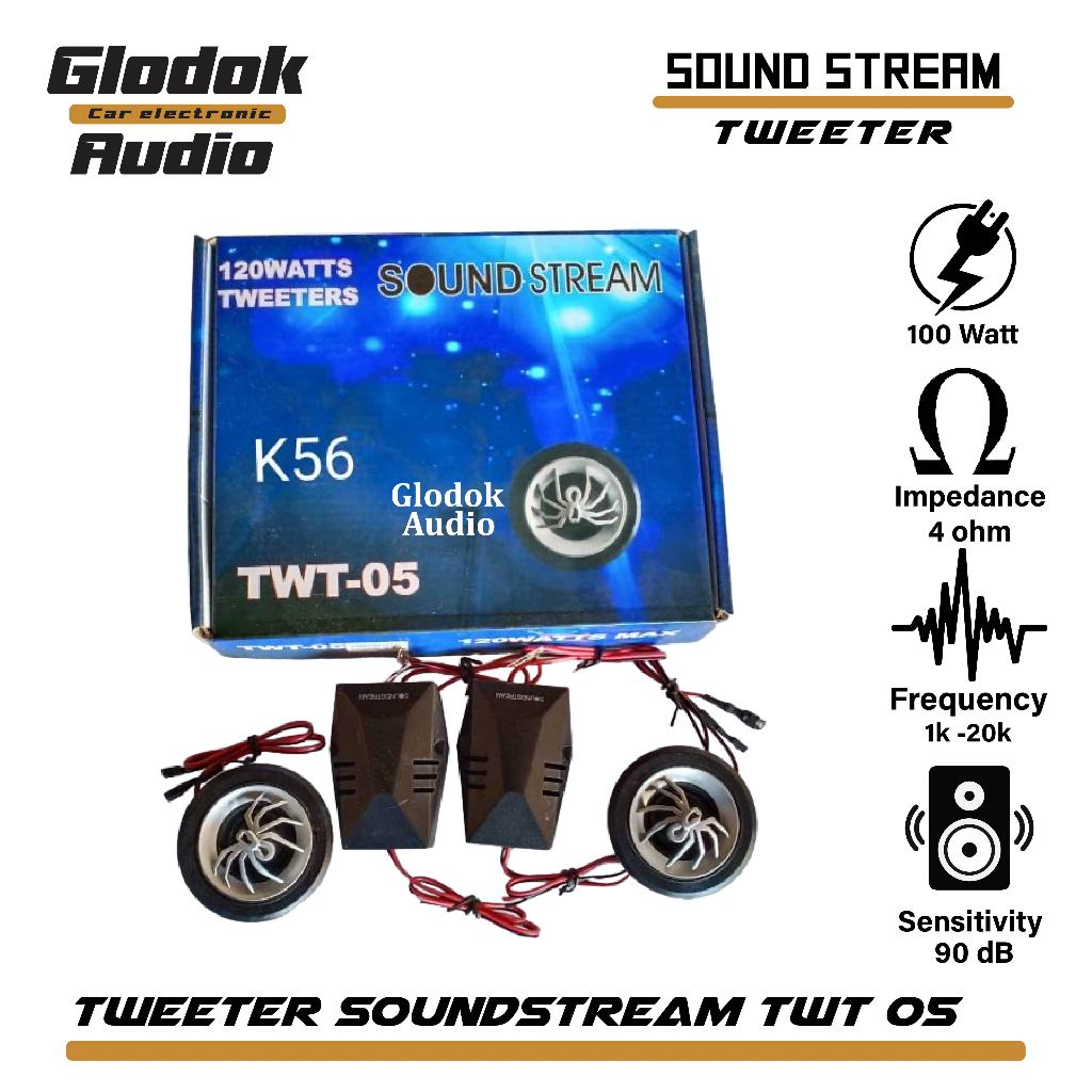 Soundstream TWT 05 tweeter / Speaker Mobil per set