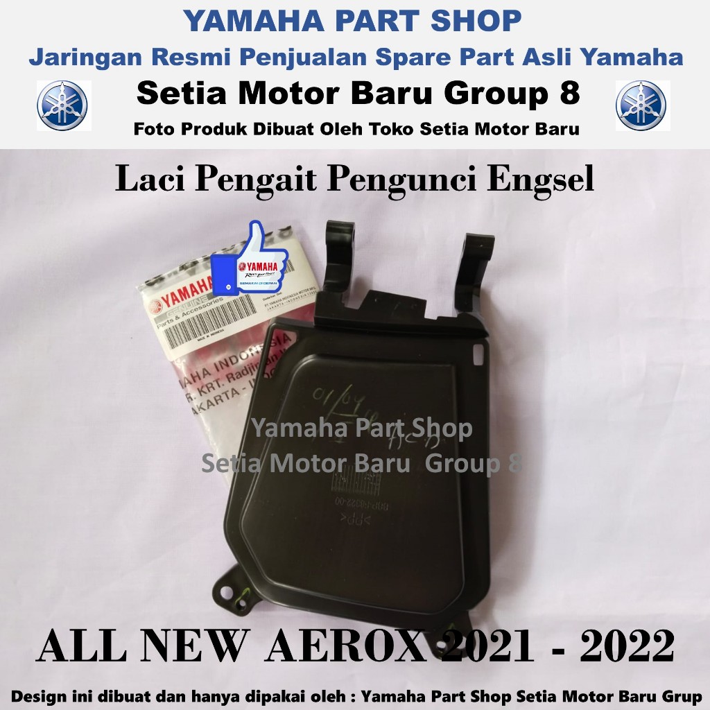 Laci Pengait Pengunci Engsel All New Aerox Connected Asli Yamaha