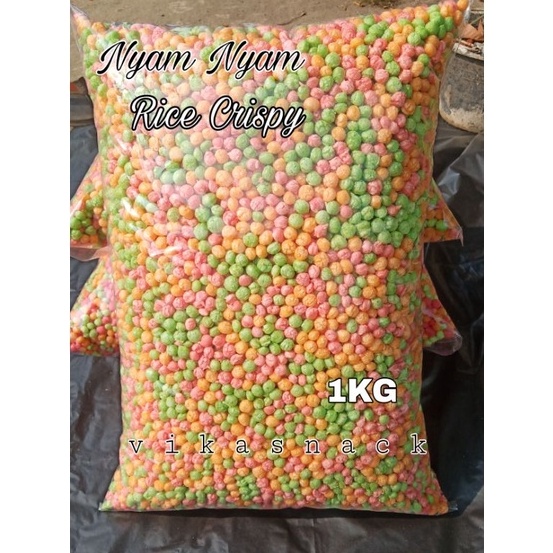 

48 Nyam Nyam Rice Crispy Kiloan Netto 1kg 6242