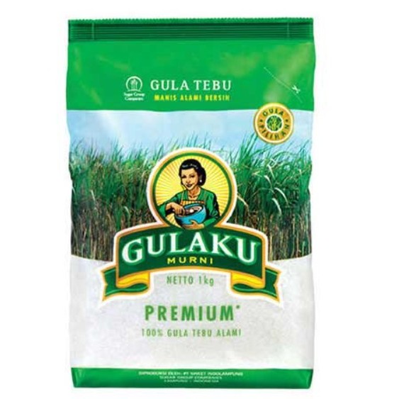 

GULAKU GULA TEBU PREMIUM PUTIH 1 KG
