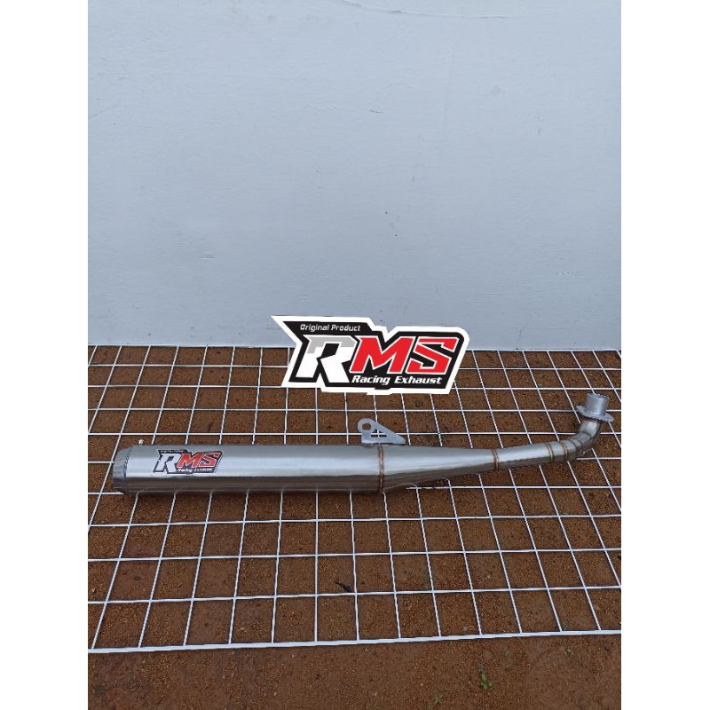 knalpot fizr bambu stainlles standar racing 2 tak