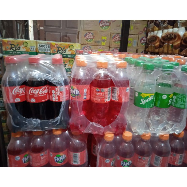 

➝ SPRITE/FANTA/COCA COLA 390ml 1 PACK isi 12 botol Diskon