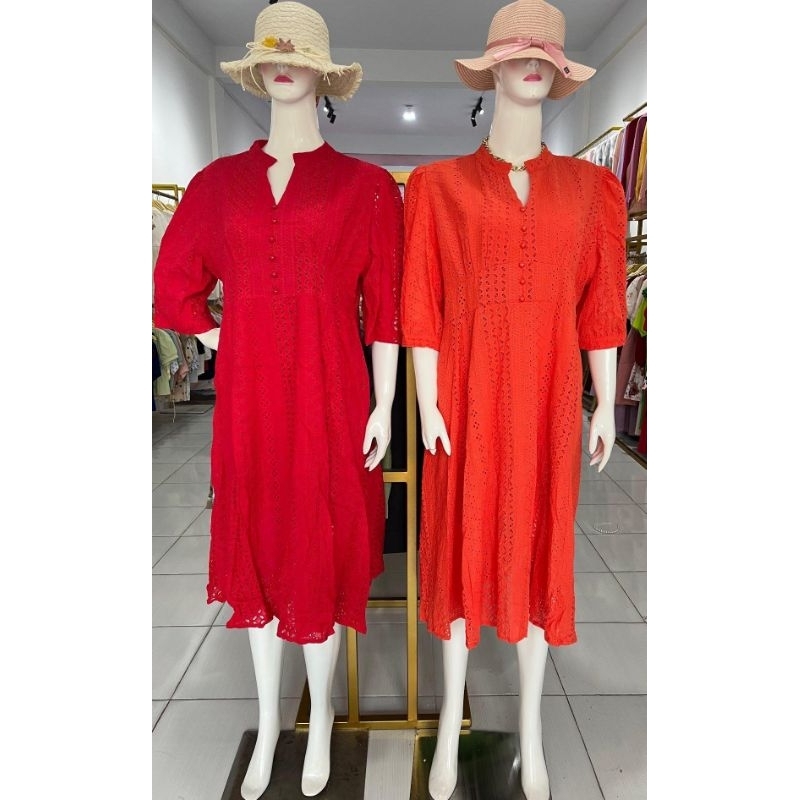 Dress katun bolong
