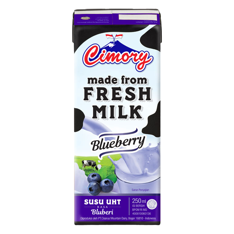

Cimory fresh milk blueberry 250 ml