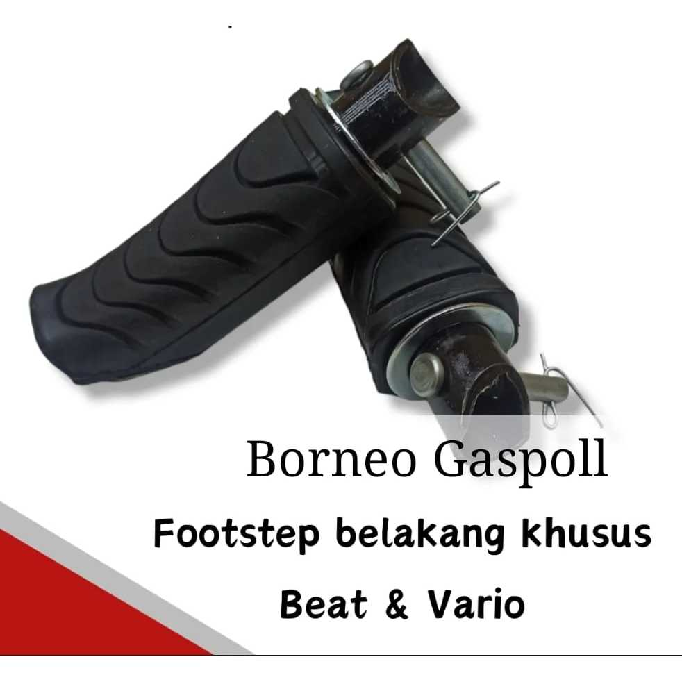 Footstep Belakang Motor Honda Beat Vario Revo Blade Step Barstep Belakang Motor Honda Beat FI Injeks