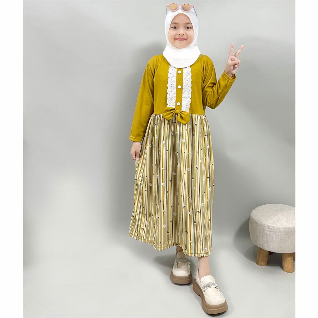 CF Kids Gamis Renda Anak Perempuan Carita