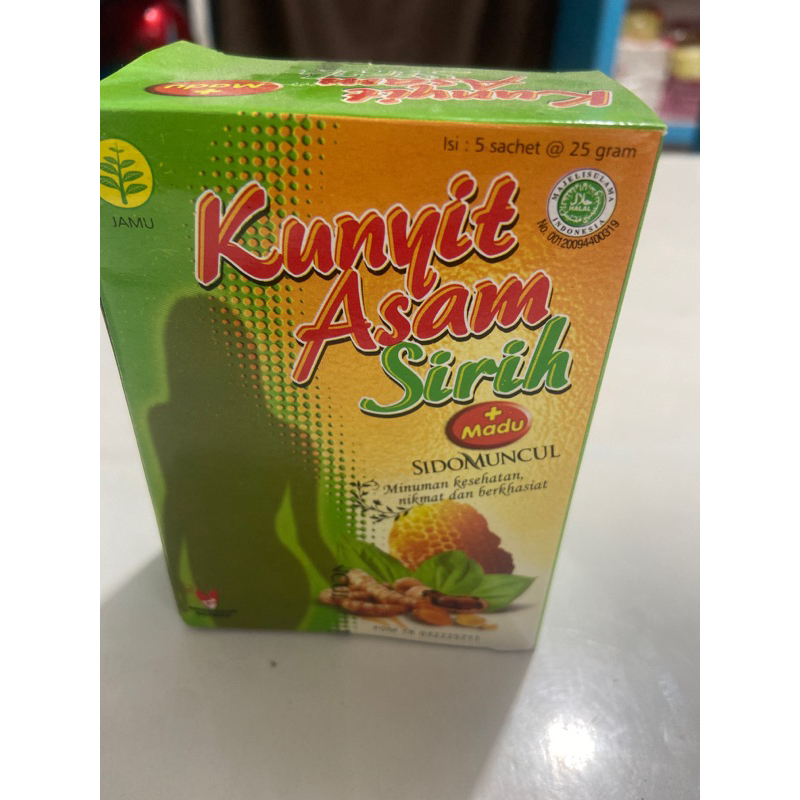 

kunyit asam sirih+madu