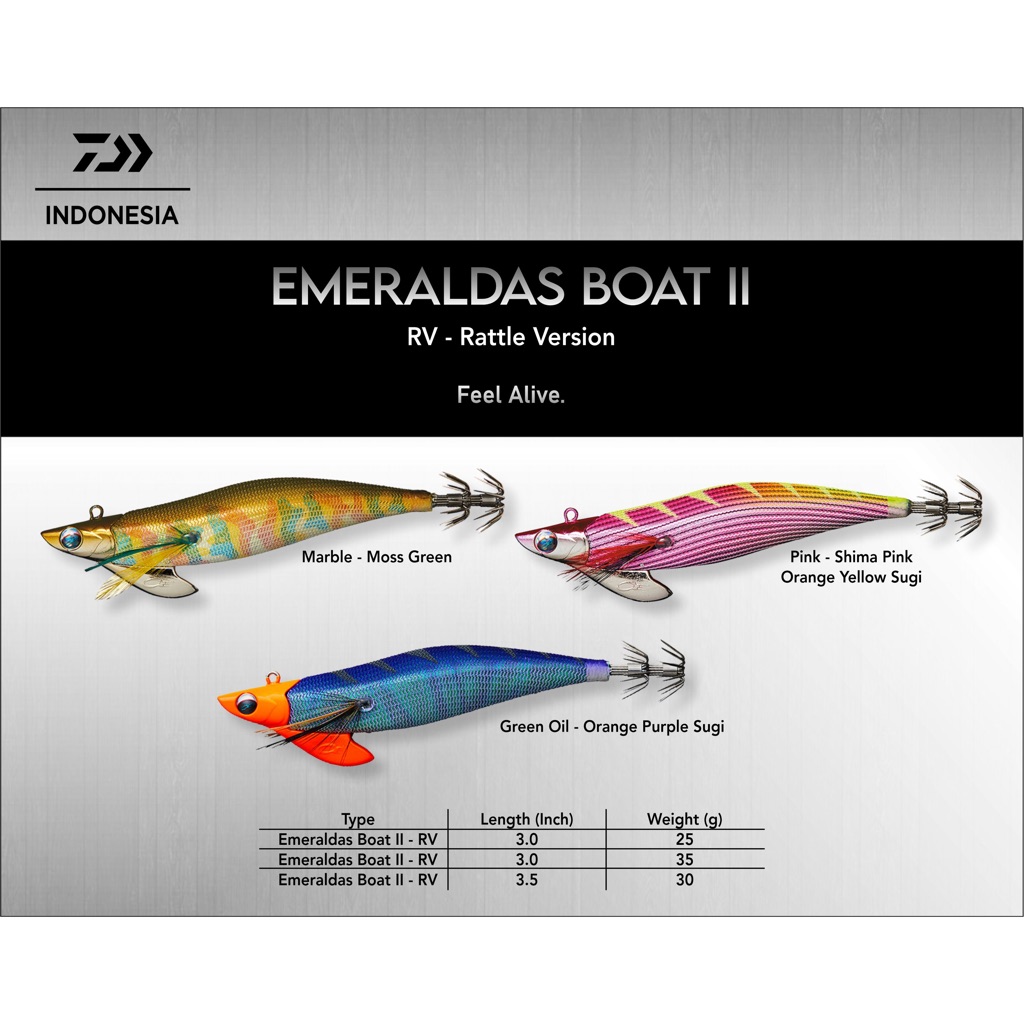 Daiwa Emeraldas Boat II RV