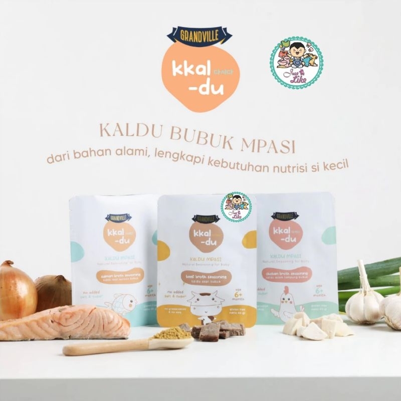 

GRANDVILLE Kkal-du (Kaldu) MPASI BB Booster 40gr. NON MSG