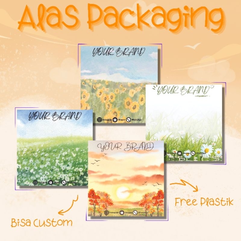 

Alas Packaging VI / Alas Packing / Kertas Packing / Aksesoris / Free Plastik / Bisa Custom Design / Alas Aksesoris/ Alas Gelang