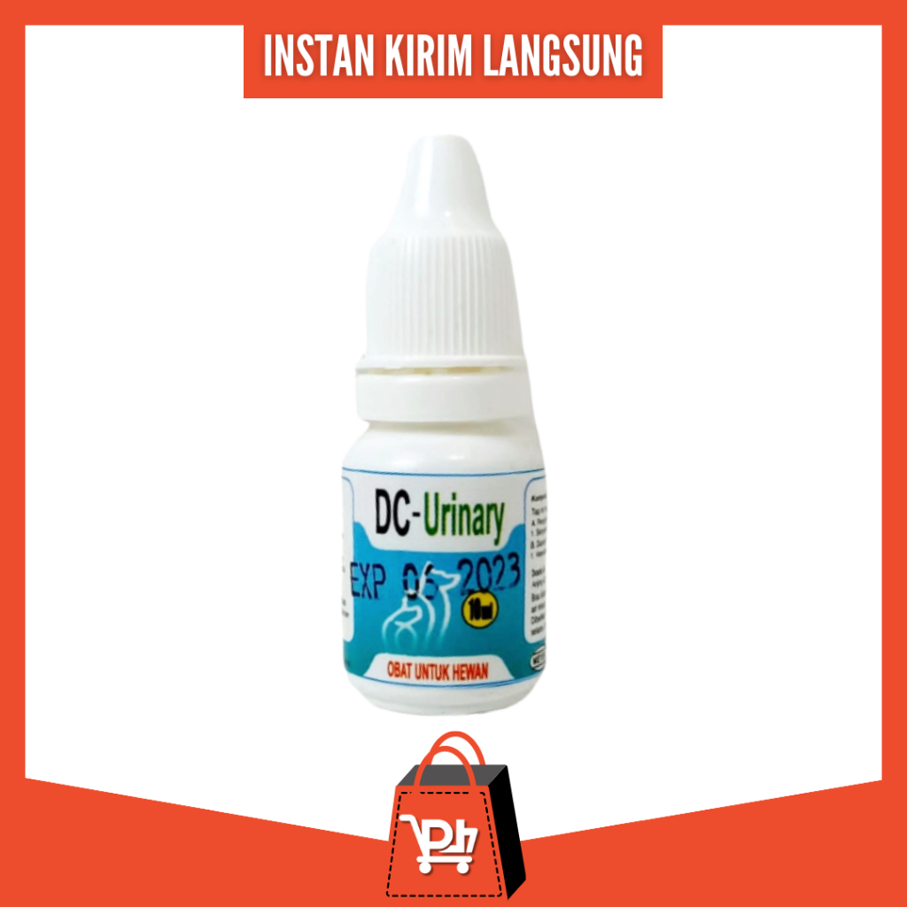 [ Instan 2 Jam ] DC URINARY 10ml / Obat Batu Ginjal Kucing & Anjing