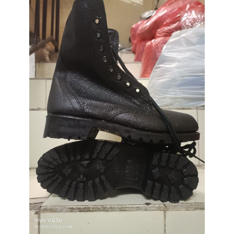 SEPATU PDL JERUK KULIT ASLI PRODUKSI BUKAN JATAH SEPATU PDL ASLI KULIT JERUK SEPATU TNI POLRI SATPAM