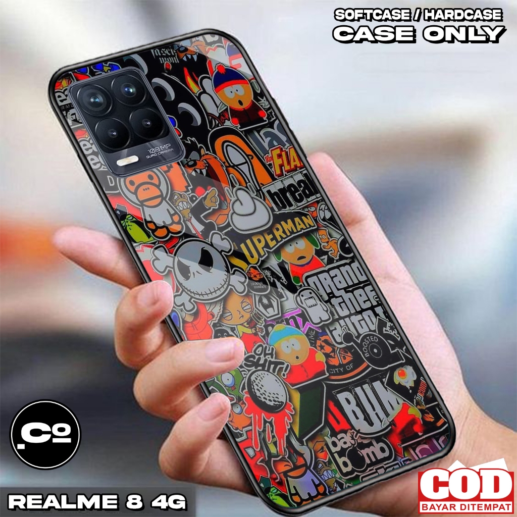Case REALME 8 4G  - Casing REALME 8 4G [ GRVTY ] Silikon REALME 8 4G  - Kesing Hp - Casing Hp  - Cas