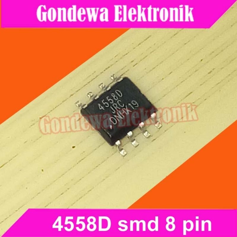 JRC4558D JRC4558 4558D smd 8 pin Operational Amplifier