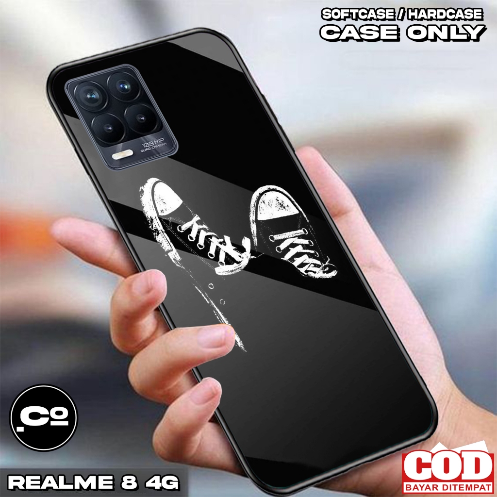 Case REALME 8 4G  - Casing REALME 8 4G [ HITAM ] Silikon REALME 8 4G  - Kesing Hp - Casing Hp  - Cas