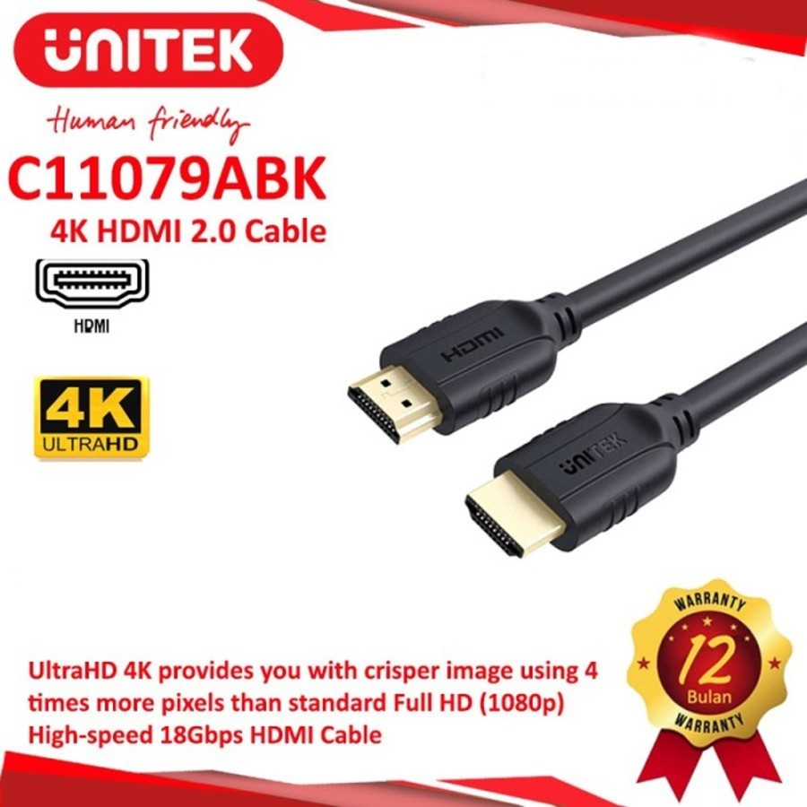 Unitek Kabel HDMI (M) to HDMI (M) Cable 10Meter