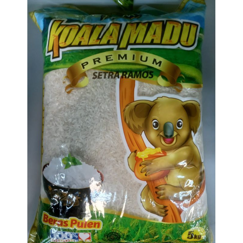 

Beras Premium Setra Ramos KOALA MADU Hijau 5kg - SI, HK