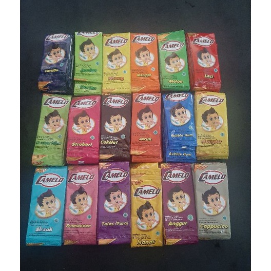 

SWQD6153 DiSkon !! 12 Renceng Es Camelo Isi 120 pcs / Es camelo Es susu Es krim