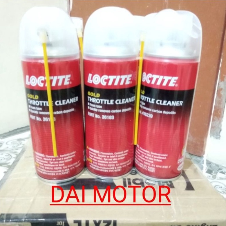 [☼R76&] Engine conditioner/carbon cleaner/dcs/ throtle cleaner foam chamber/loctite throttle gold Se