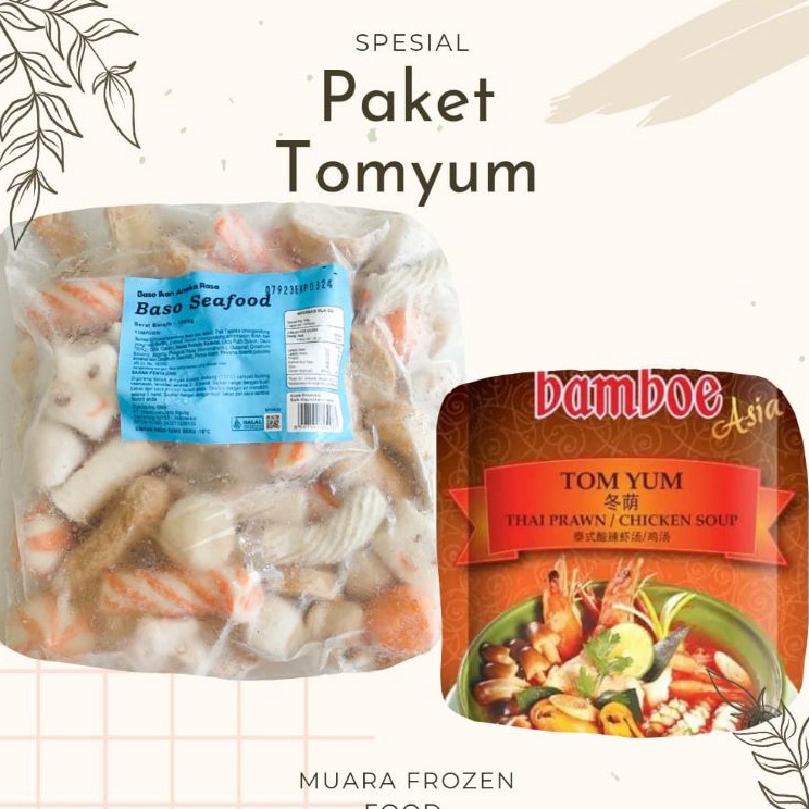 

TVCF6504 Terbaru PAKET TOMYUM / SEAFOOD TOMYUM / PAKET MIX SEAFOOD + BUMBU 1kg