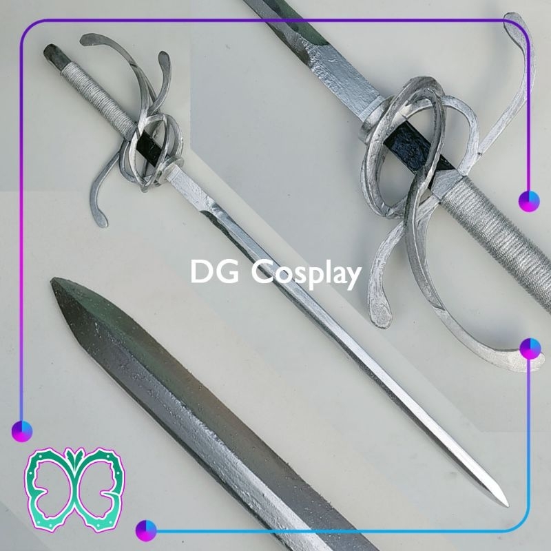 Arknight - Irene Cosplay properti - mainan replika kayu