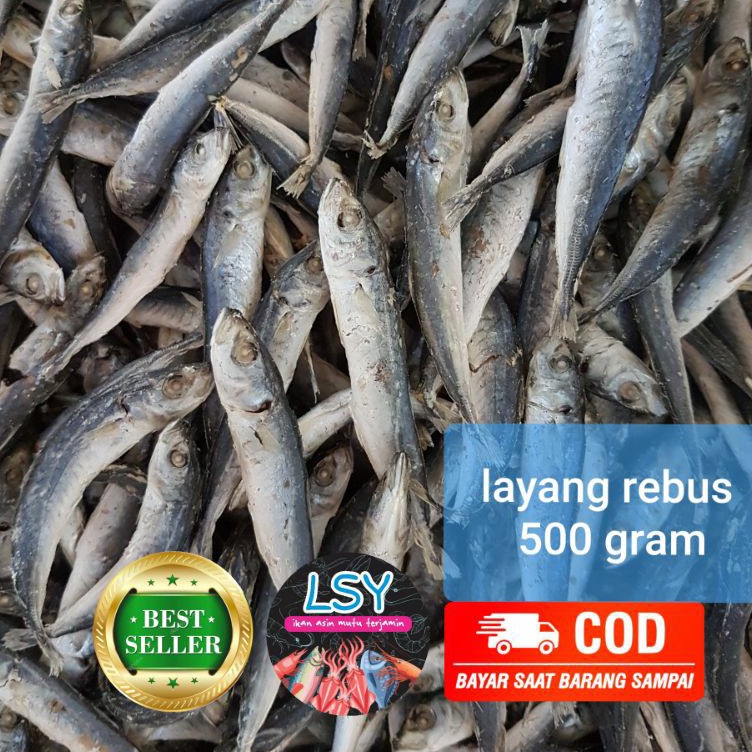 

DQLF8977 ✓ ikan asin layang rebus super 500 gram