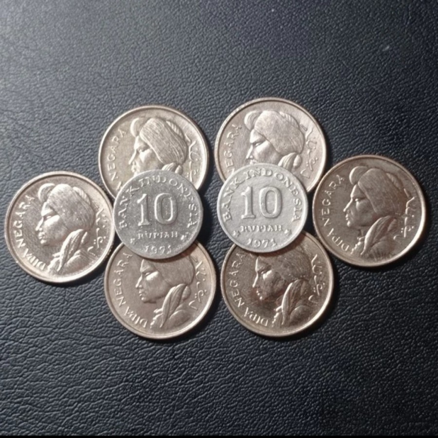 Koin Mahar Rp 23 Ekonomis Nikel Rp10x2 & 50senx6